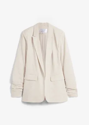 Americana beige moteado