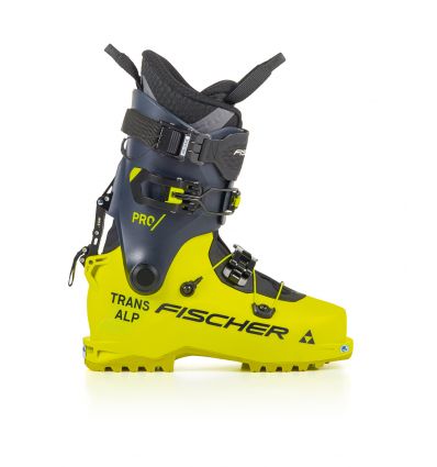 Botas esquí de travesía Fischer TRANSALP PRO (AMARILLO/AZUL OSCURO)