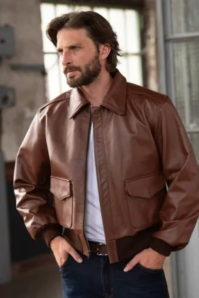 Chaqueta Hombre Cooper Original 50 Mission Russet Cowhide A-2 Jacket