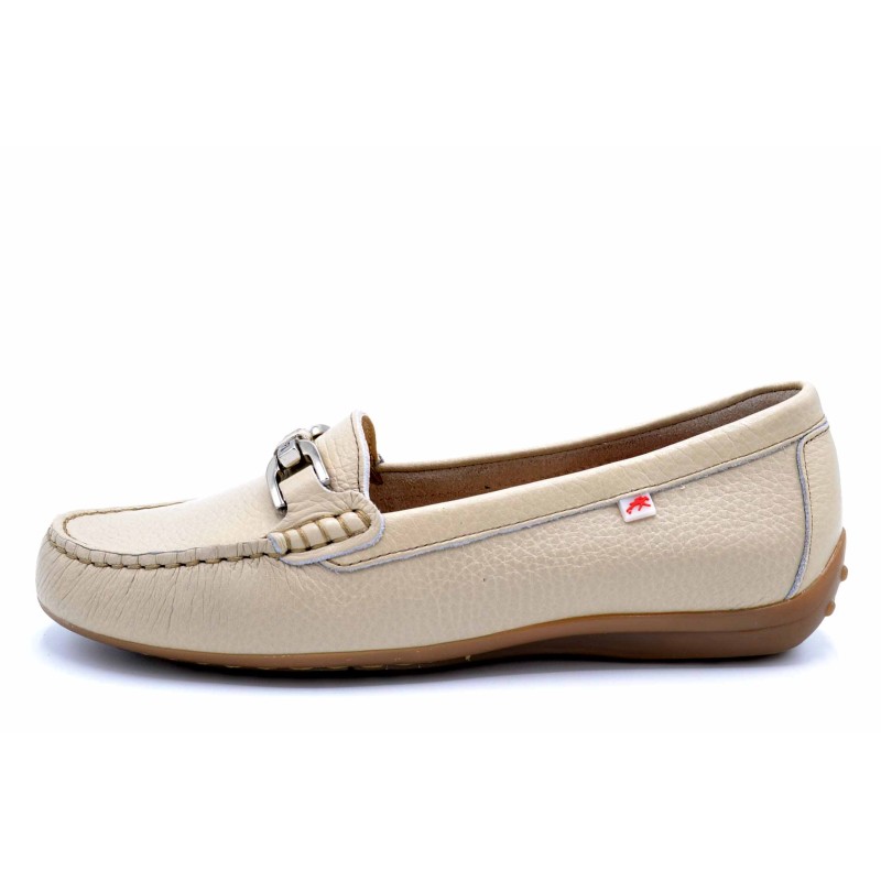 Fluchos Bruni F0804 hielo | Mocasín de piel para mujer