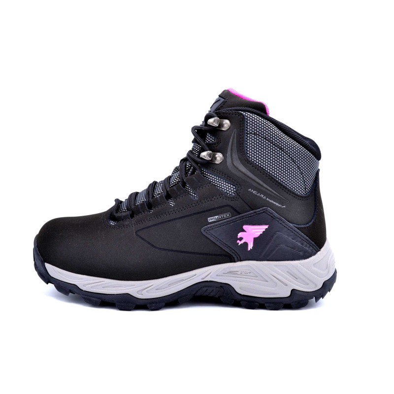 Joma Angara negro/fuxia | Bota de montaña impermeable para mujer