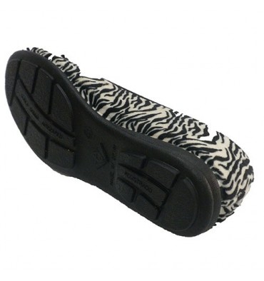 Zapatillas mujer tipo manoletinas Alberola en combinado
